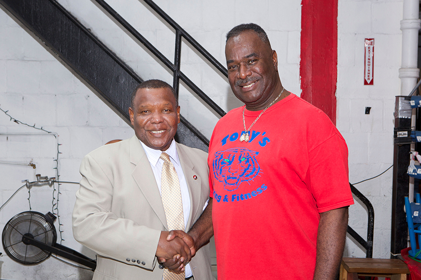 Roy Foreman - Roy Foreman & CEO of Metro Fitness Gym Tony Bell