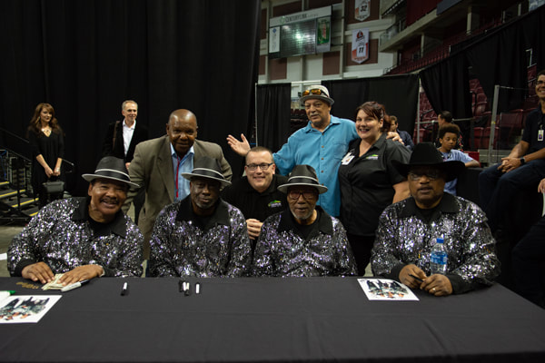 Roy Foreman - Roy Foreman with Leon Hughes and his Coasters June 2, 2018 at CentryLink Arena in Boise, Idaho.